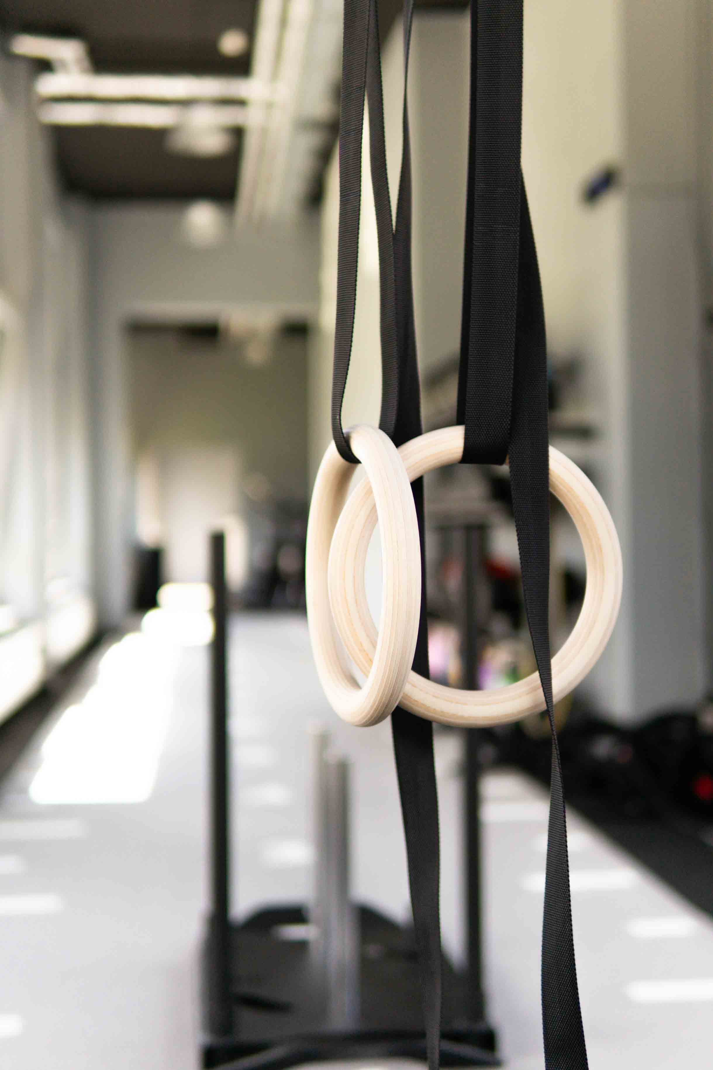 Turnringe im Hybrid Fitness Bereich