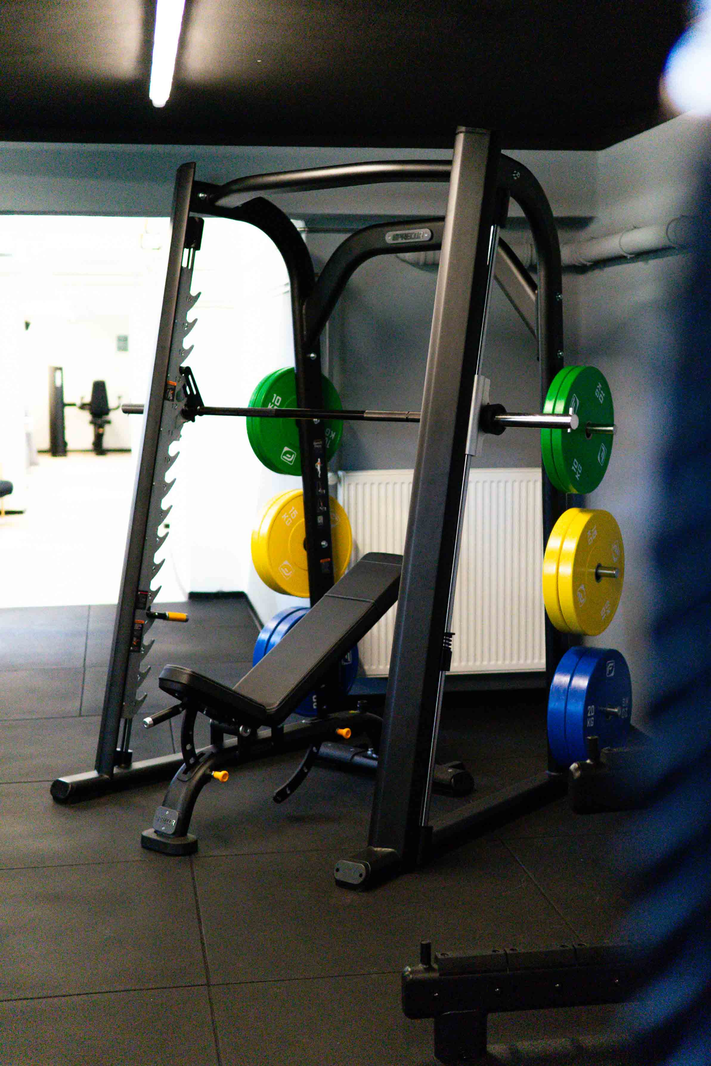 Kabelzug-Ecke im Smart Gym