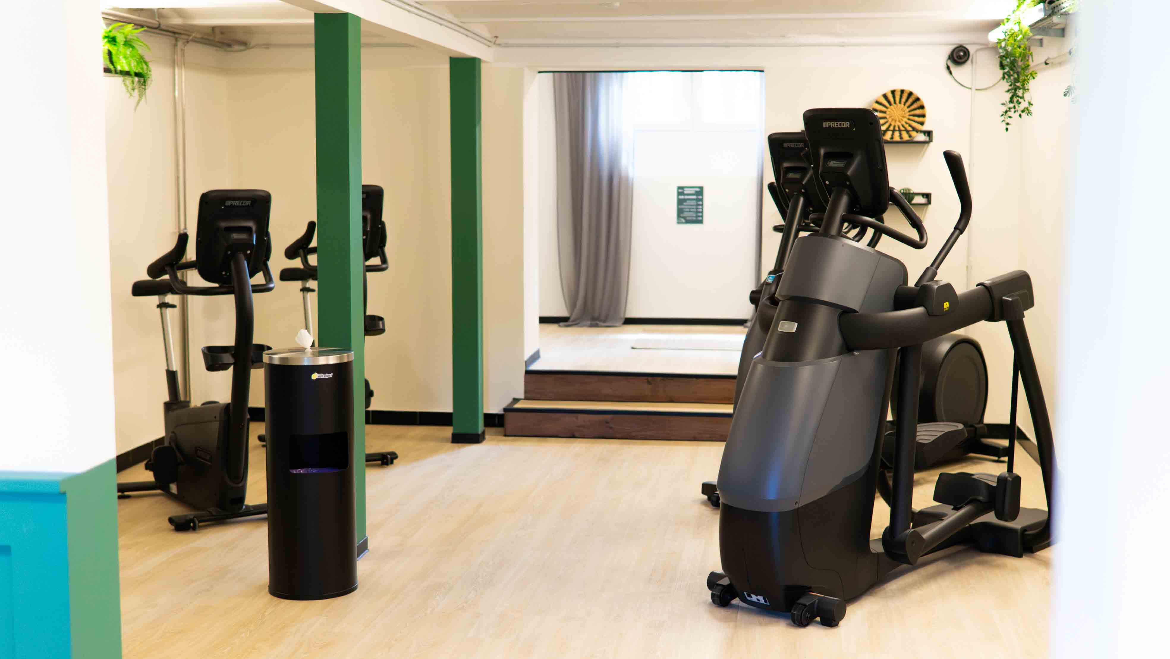 Laufband-Nische im Smart Gym